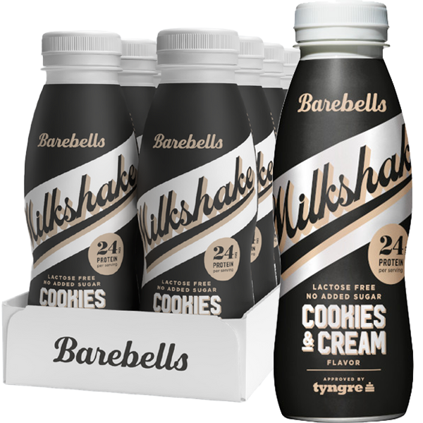 Barebells Milkshake Cookies & Cream 33cl | Default Start Page - Alla kategorier - Nyheter - Nyheter 2025 - Dryck - Nyheter 2025 | Gottegrisen