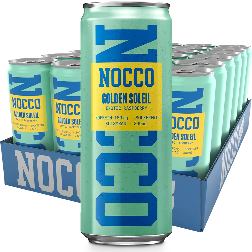 Nocco Golden Soleil 24st x 33cl | Default Start Page - Alla kategorier - Nyheter - Nyheter 2026 - Dryck - Nyheter 2026 | Gottegrisen