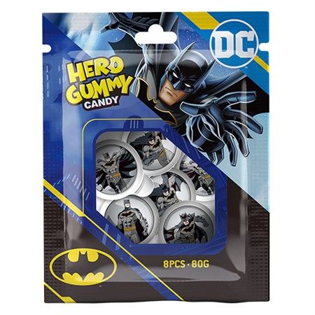 Hero Gummy Candy Batman 80g | Default Start Page - Alla kategorier - Nyheter - Nyheter 2025 - Godis - Nyheter 2025 | Gottegrisen