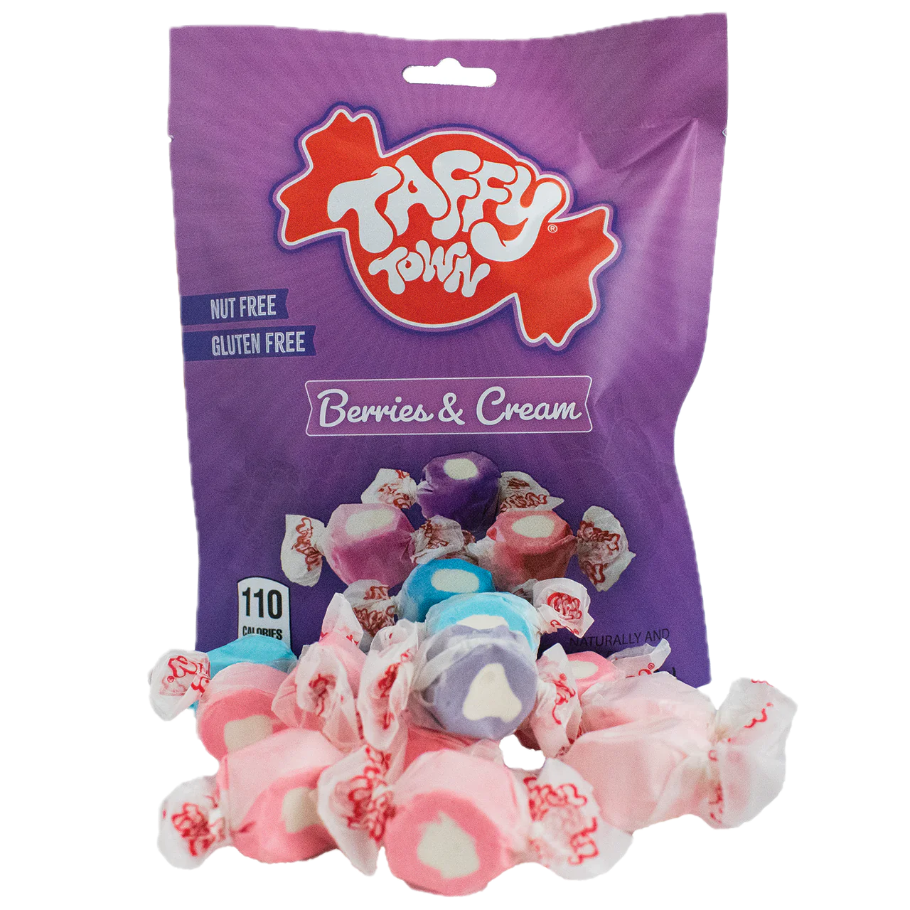 Taffy Town Berries & Creme 99g | Default Start Page - Alla kategorier - Nyheter - Nyheter 2025 - Godis - Nyheter 2025 | Gottegrisen