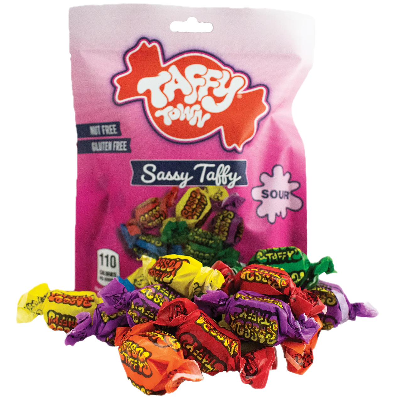 Taffy Town Sassy Sour Fruits 99g | Default Start Page - Alla kategorier - Nyheter - Nyheter 2025 - Godis - Nyheter 2025 | Gottegrisen
