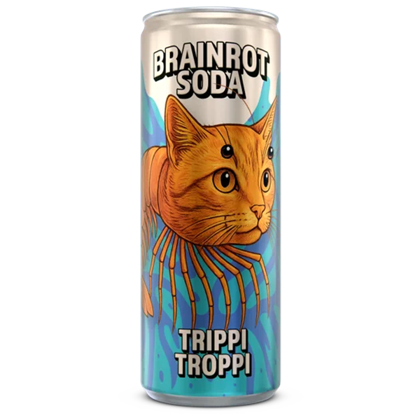 Brainrot Soda Trippi Troppi 250ml | Default Start Page - Alla kategorier - Nyheter | Gottegrisen