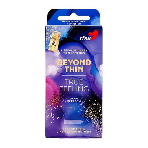 RFSU Beyond Thin Kondomer 8-pack | Default Start Page - Alla kategorier - Övrigt | Gottegrisen