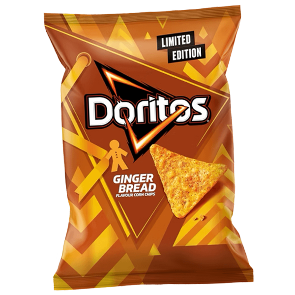 Doritos Gingerbread Limited Edition 180g | Default Start Page - Alla kategorier - Nyheter - Nyheter 2025 - Snacks - Nyheter 2025 | Gottegrisen