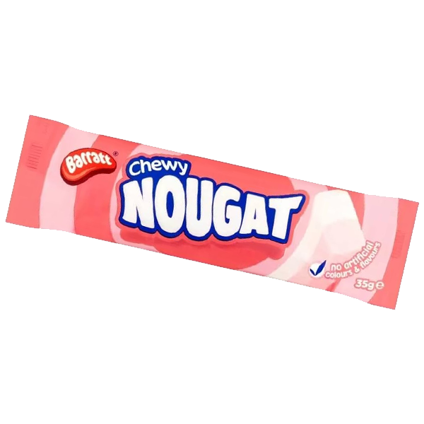 Barratt Chewy Soft Nougat 35g | Default Start Page - Alla kategorier - Godis - Påsar & Stycksaker | Gottegrisen