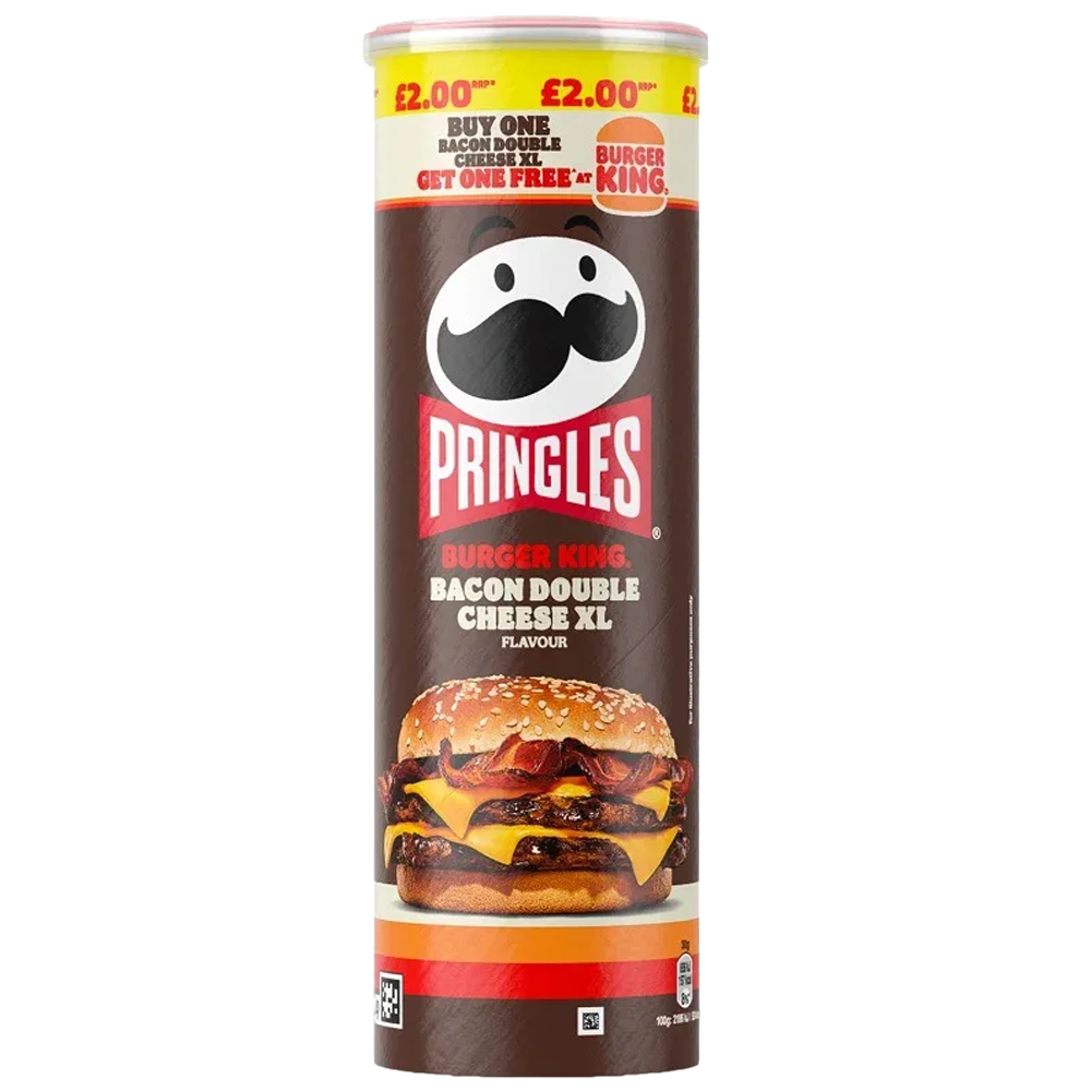 Pringles Burger King Bacon Cheese 165g