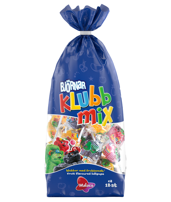 Björnar Klubbmix påse 200G | Default Start Page - Alla kategorier - Nyheter | Gottegrisen