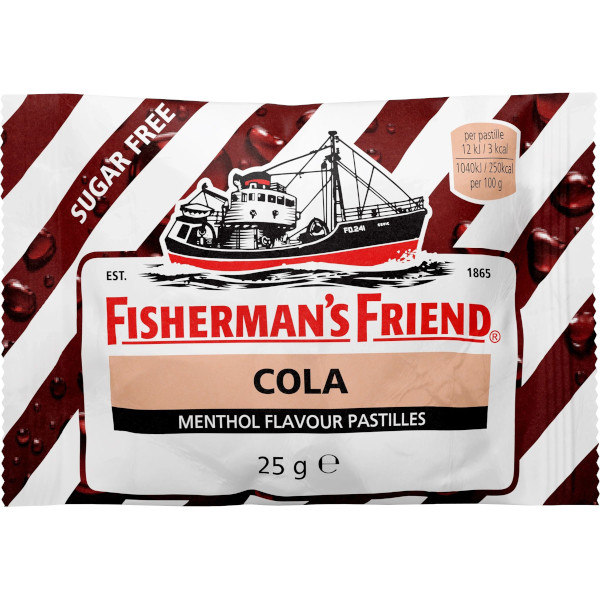 Fishermans Friend Cola 25g | Default Start Page - Alla kategorier - Nyheter - Nyheter 2024 - Godis - Nyheter 2024 | Gottegrisen