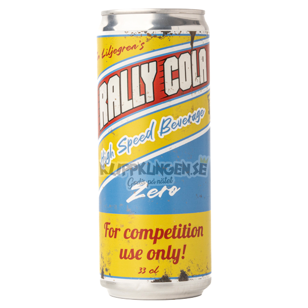 Rally Cola Zero 33cl | Default Start Page - Alla kategorier - Nyheter - Nyheter 2025 - Dryck - Nyheter 2025 | Gottegrisen