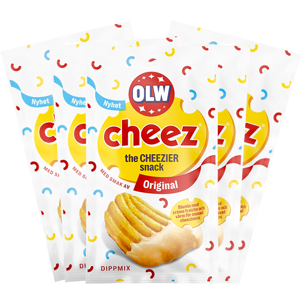 5st - OLW Dippmix Cheez Original 23g | Default Start Page - Alla kategorier - Nyheter - Nyheter 2025 - Snacks - Nyheter 2025 | Gottegrisen