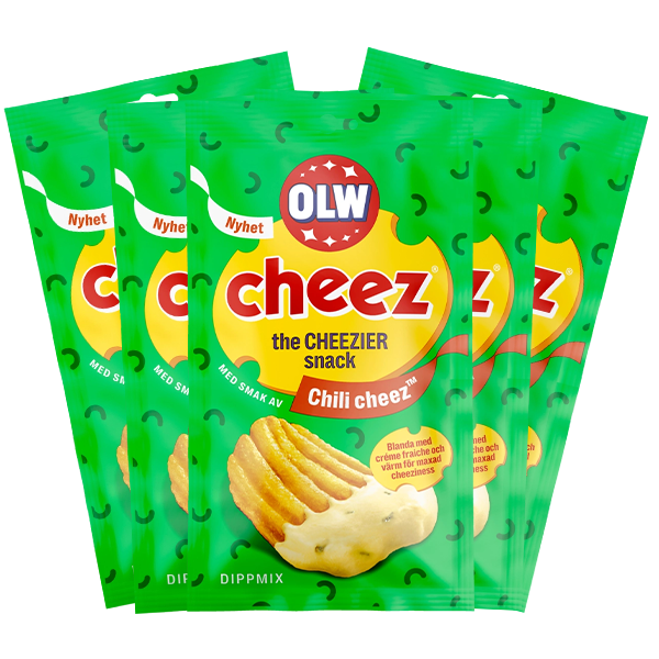 5st - OLW Dippmix Chili Cheez 23g | Default Start Page - Alla kategorier - Nyheter - Nyheter 2025 - Snacks - Nyheter 2025 | Gottegrisen