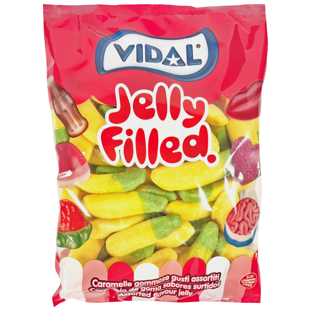 Vidal Filled Bananas 1kg | Default Start Page - Alla kategorier - Varumärken - Vidal | Gottegrisen