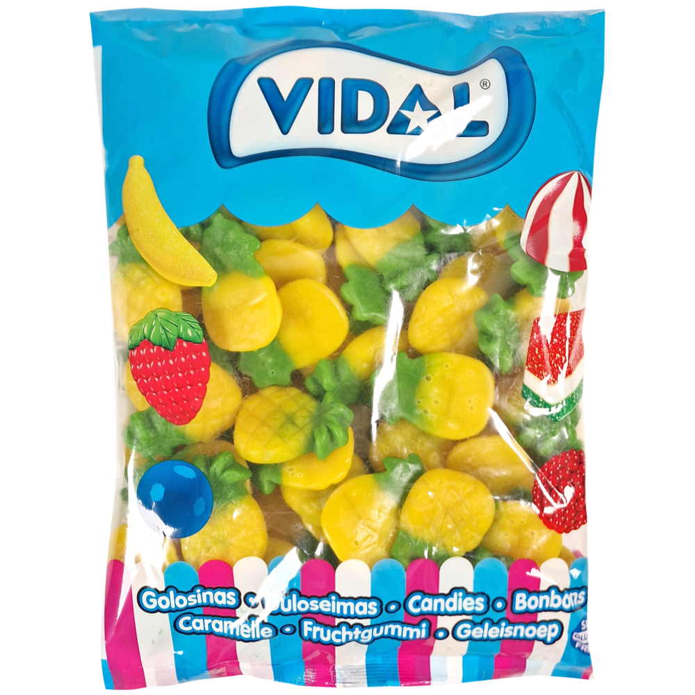 Vidal Pineapples 1kg | Default Start Page - Alla kategorier - Varumärken - Vidal | Gottegrisen