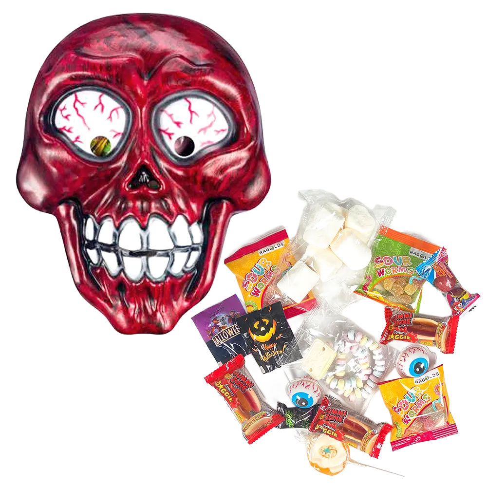 Halloween Candy Mask Röd 175g
