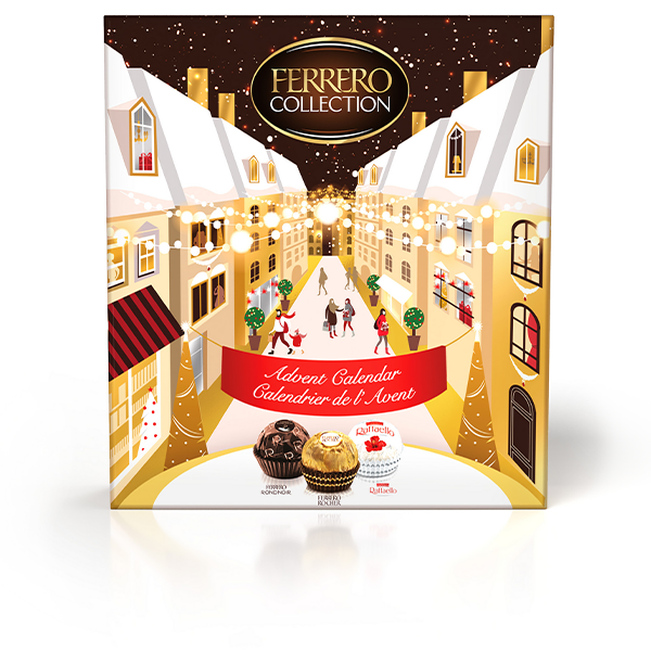 Ferrero Collection Kalender 259g | Default Start Page - Alla kategorier - Godis - Säsongsvaror - Julgodis - Adventskalender Godis | Gottegrisen
