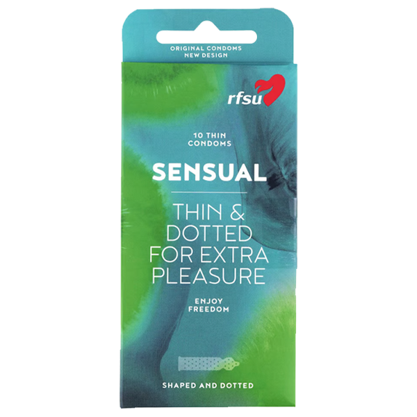 RFSU Sensual Kondomer 10-p | Default Start Page - Alla kategorier - Vuxenavdelningen | Gottegrisen