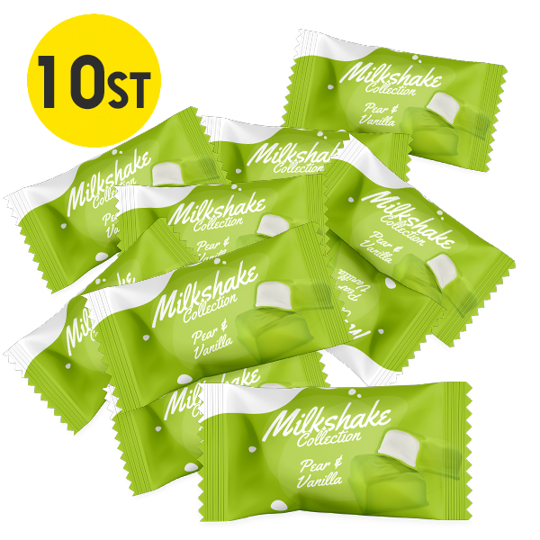 10st - Milkshake Pear & Vanilla | Default Start Page - Alla kategorier - Varumärken - Mormor Lisas Konfektyr | Gottegrisen