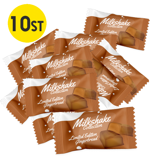 10st - Milkshake Limited Gingerbread | Default Start Page - Alla kategorier - Godis - Säsongsvaror - Julgodis | Gottegrisen