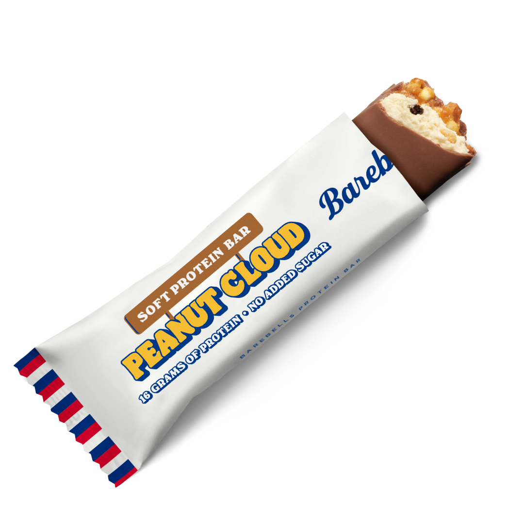 Barebells Soft Bar Peanut Cloud 55g | Default Start Page - Alla kategorier - Nyheter - Nyheter 2026 - Godis - Nyheter 2026 | Gottegrisen