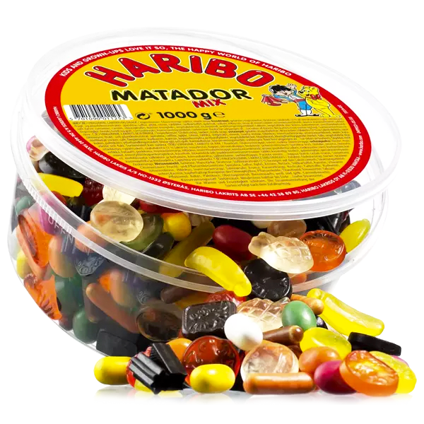 Haribo Matadormix 1kg | Default Start Page - Alla kategorier - Godis - Lösvikt | Gottegrisen