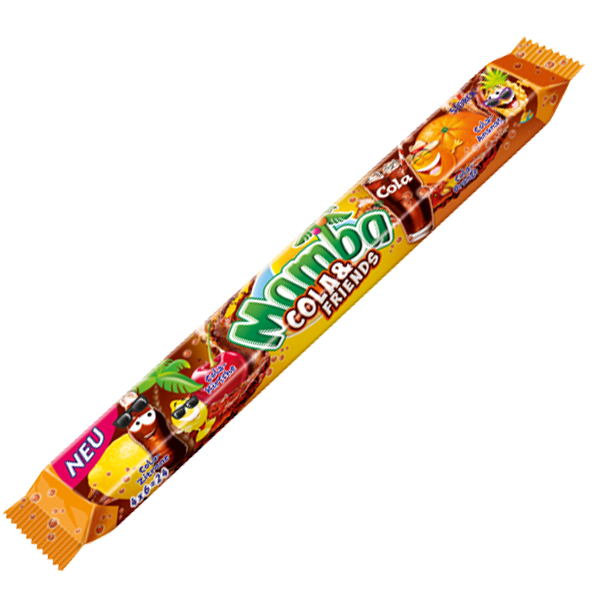 Mamba Cola 4-pack 106g | Default Start Page - Alla kategorier - Nyheter - Nyheter 2025 - Godis - Nyheter 2025 | Gottegrisen