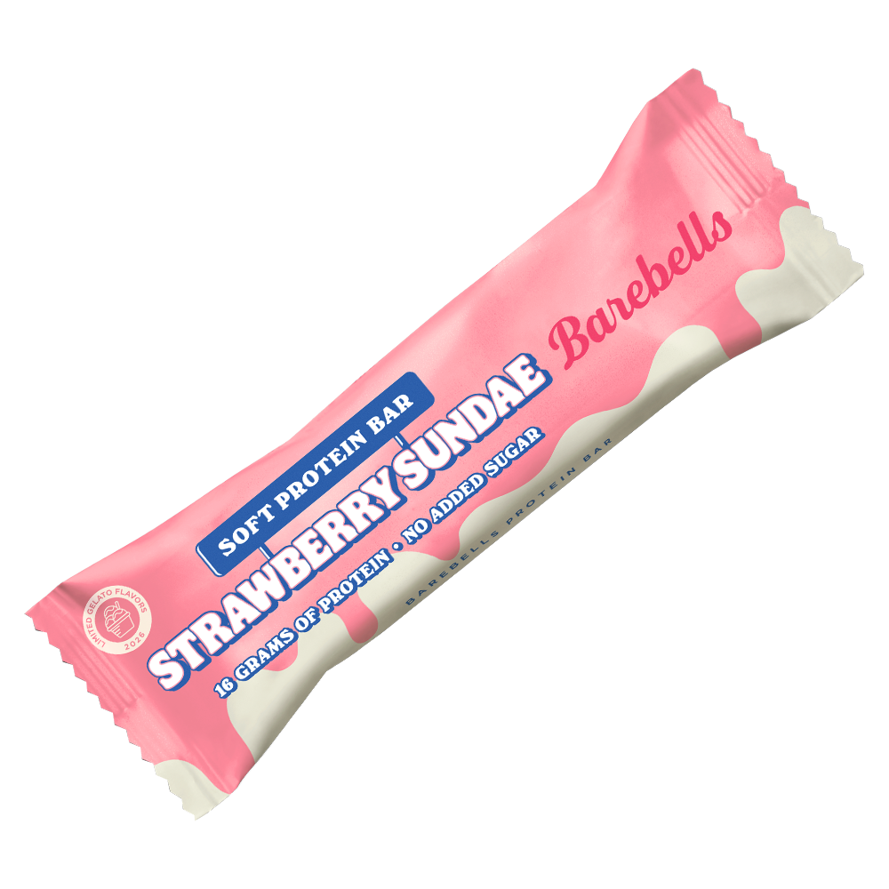 Barebells Strawberry Sundae 55g | Default Start Page - Alla kategorier - Nyheter - Nyheter 2026 - Godis - Nyheter 2026 | Gottegrisen