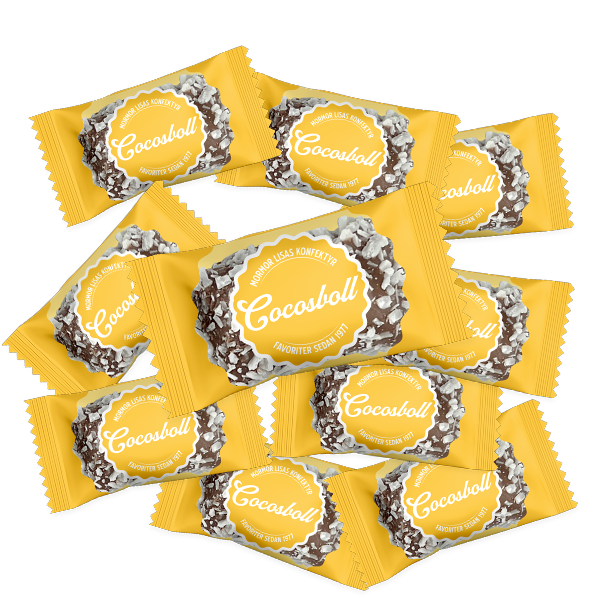 10st - Mormor Lisas Cocosboll 10g | Default Start Page - Alla kategorier - Godis - Påsar & Stycksaker | Gottegrisen
