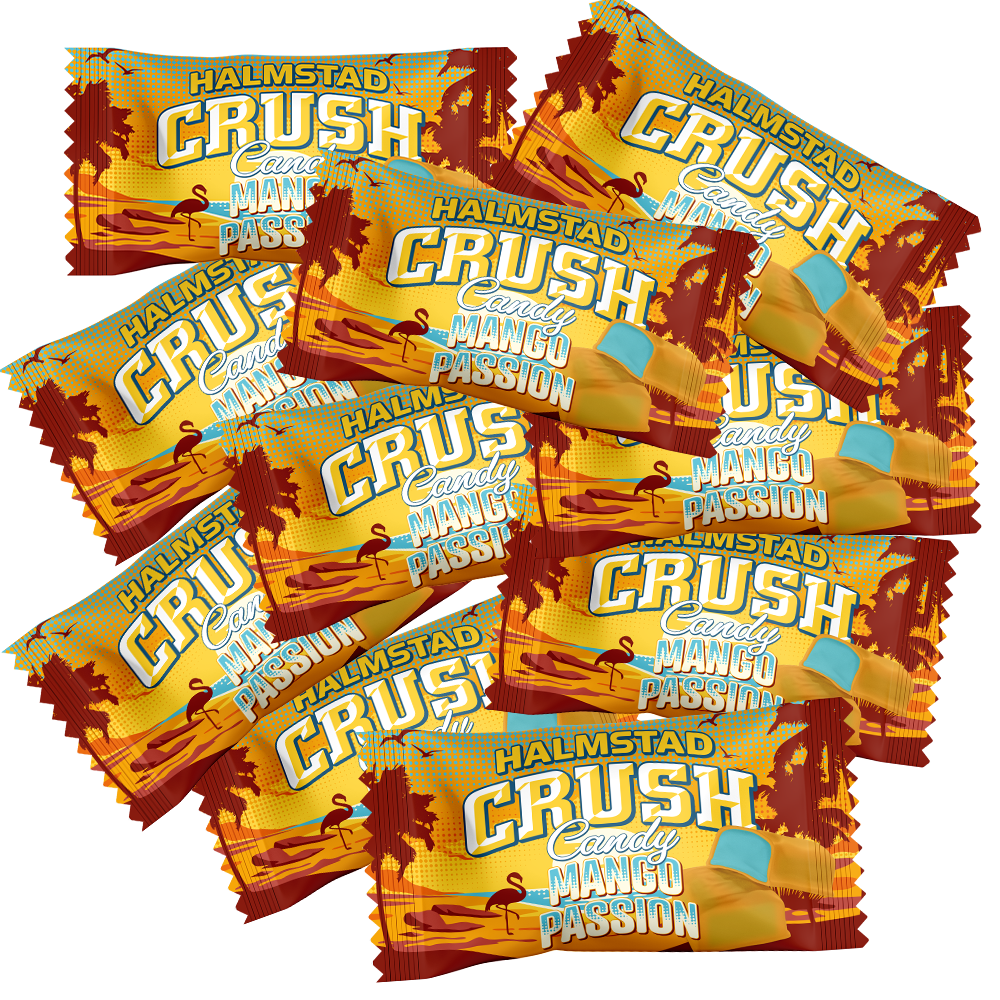 10st - Halmstad Crush Candy Mango Passio