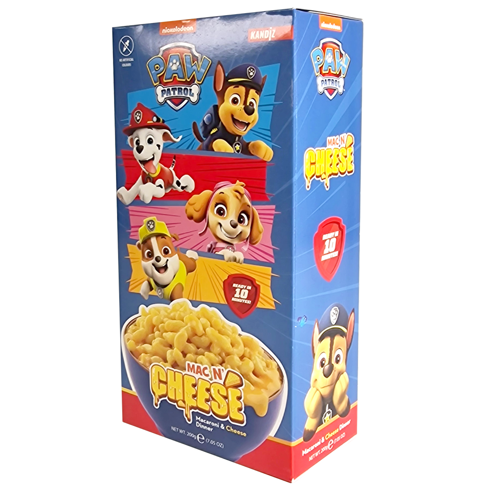 Paw Patrol Mac N´ Cheese 200g | Default Start Page - Alla kategorier - Nyheter - Nyheter 2025 | Gottegrisen