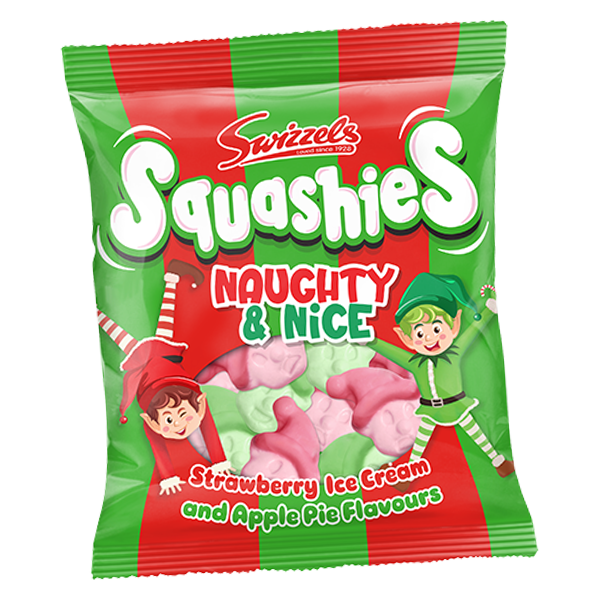 Squashies Naughty & Nice 120g | Default Start Page - Alla kategorier - Godis - Säsongsvaror - Julgodis | Gottegrisen
