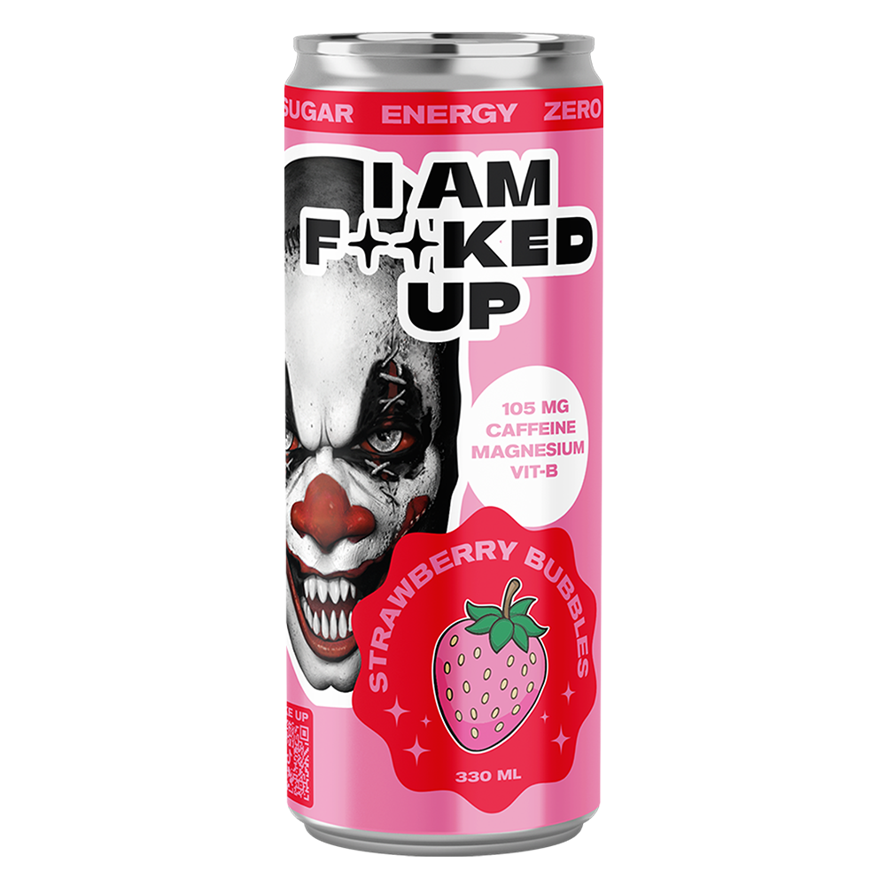 Fucked Up Strawberry Bubbles 33cl | Default Start Page - Alla kategorier - Nyheter - Nyheter 2025 - Dryck - Nyheter 2025 | Gottegrisen