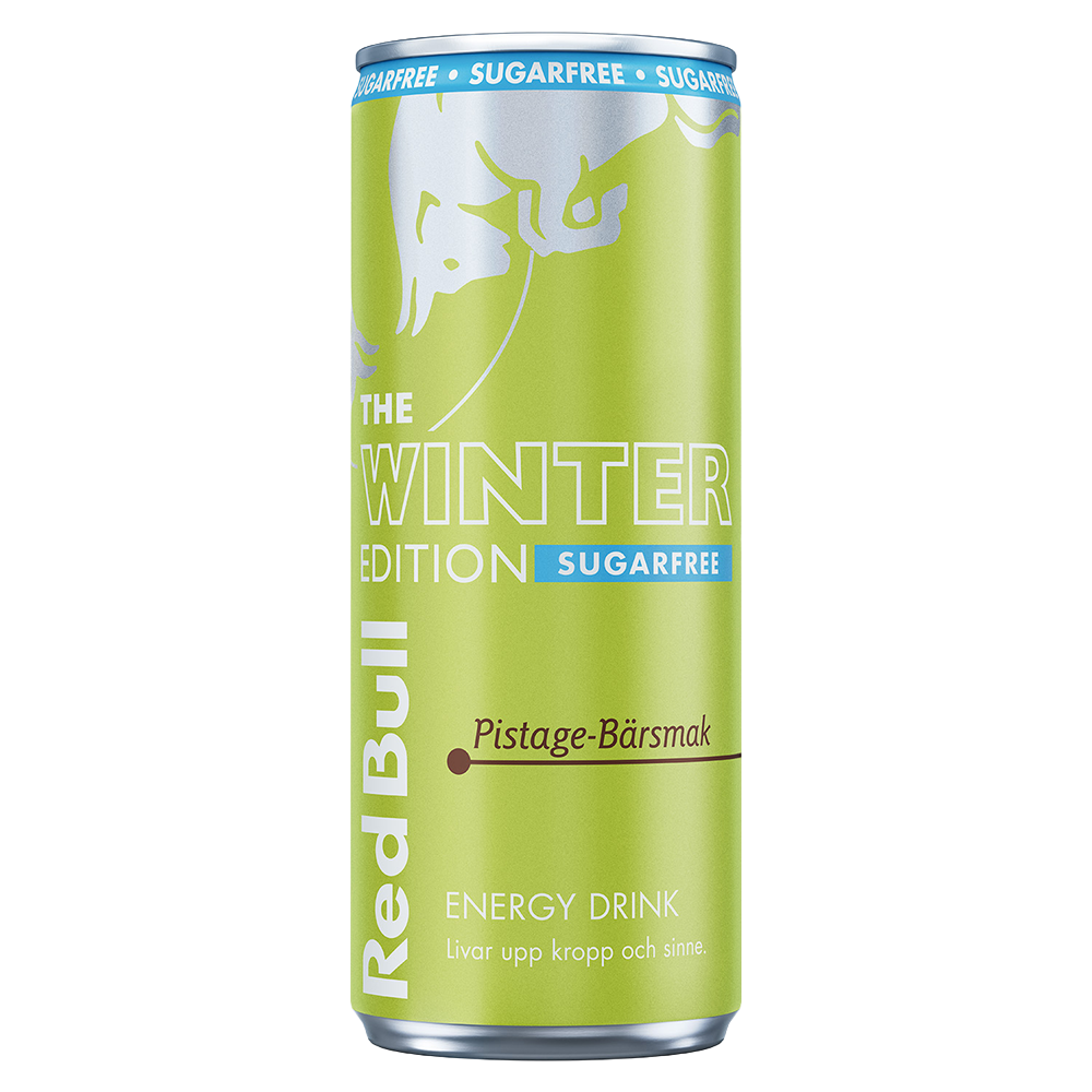 Red Bull Pistage Bärsmak Sockerfri 25cl