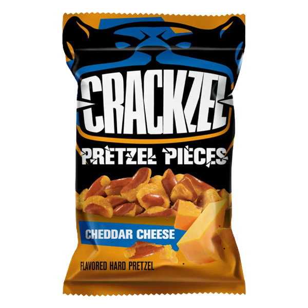 Crackzel Cheddar Cheese 85g | Default Start Page - Alla kategorier - Nyheter - Nyheter 2025 - Snacks - Nyheter 2025 | Gottegrisen