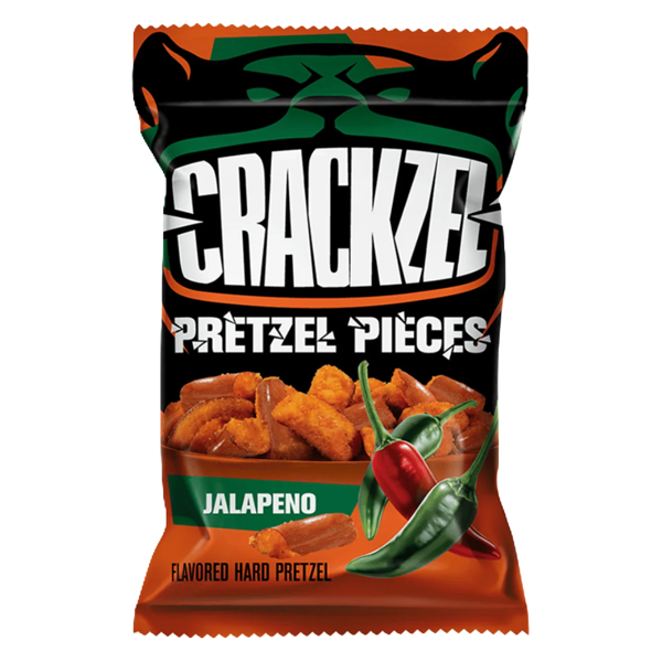 Crackzel Jalapeno 85g | Default Start Page - Alla kategorier - Nyheter - Nyheter 2025 - Snacks - Nyheter 2025 | Gottegrisen