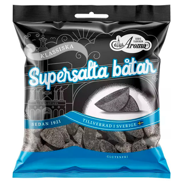 Supersalta Båtar 70g | Default Start Page - Alla kategorier - Nyheter - Nyheter 2023 - Godis - Nyheter 2023 | Gottegrisen