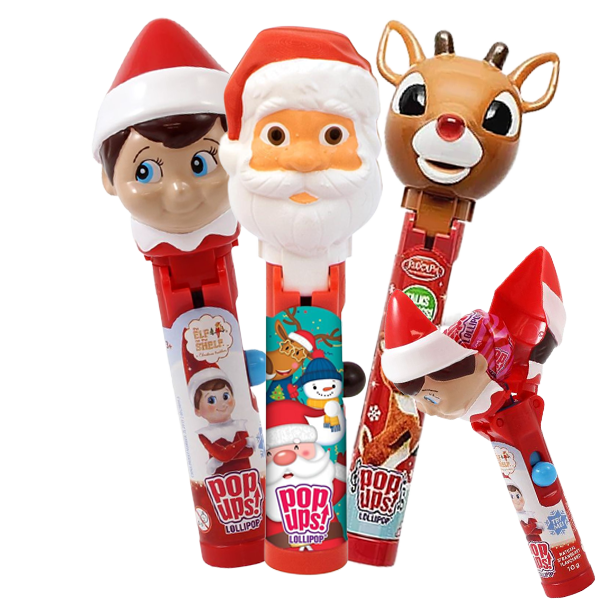 3st - Christmas Pop Up Lollipop | Default Start Page - Alla kategorier - Godis - Säsongsvaror - Julgodis | Gottegrisen