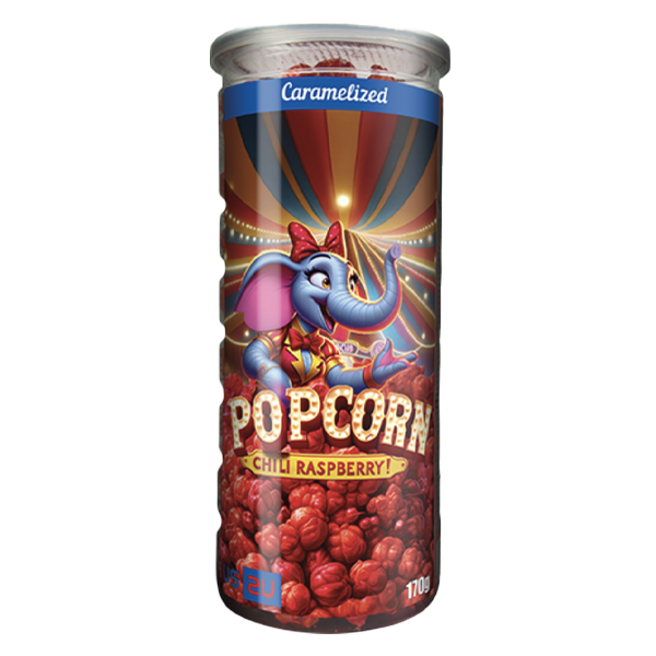 Popcorn Chili & Raspberry 170g | Default Start Page - Alla kategorier - Nyheter - Nyheter 2024 - Snacks - Nyheter 2024 | Gottegrisen