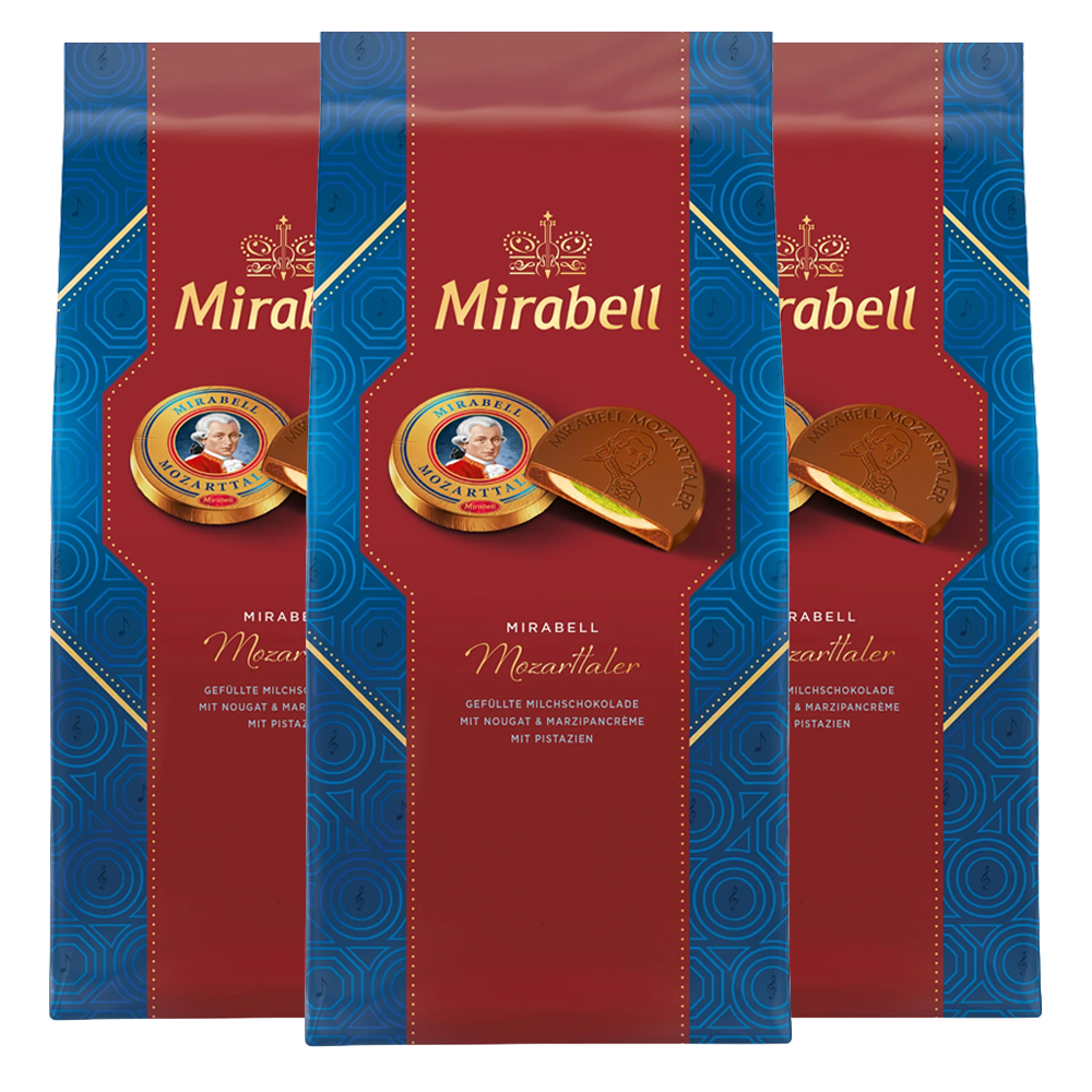 3st x Mirabell Mozart Coins 236g