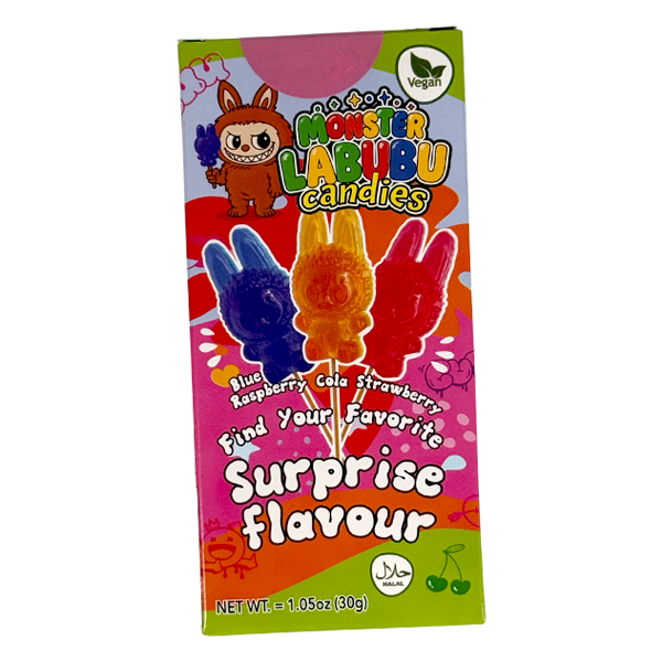 Monster Labubu Lillipop 30g | Default Start Page - Alla kategorier - Nyheter - Nyheter 2025 - Godis - Nyheter 2025 | Gottegrisen