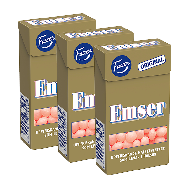 3st - Emser Tablettask 38g | Default Start Page - Alla kategorier - Godis | Gottegrisen