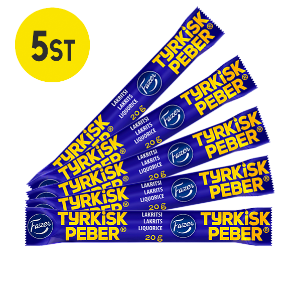5st - Tyrkisk Peber Stång 20g | Default Start Page - Alla kategorier - Nyheter | Gottegrisen