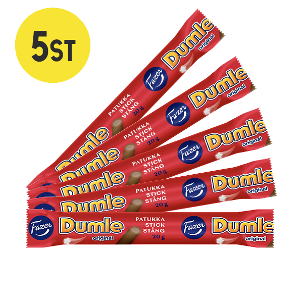 5st - Dumle Stång 20g | Default Start Page - Alla kategorier - Godis - Choklad | Gottegrisen