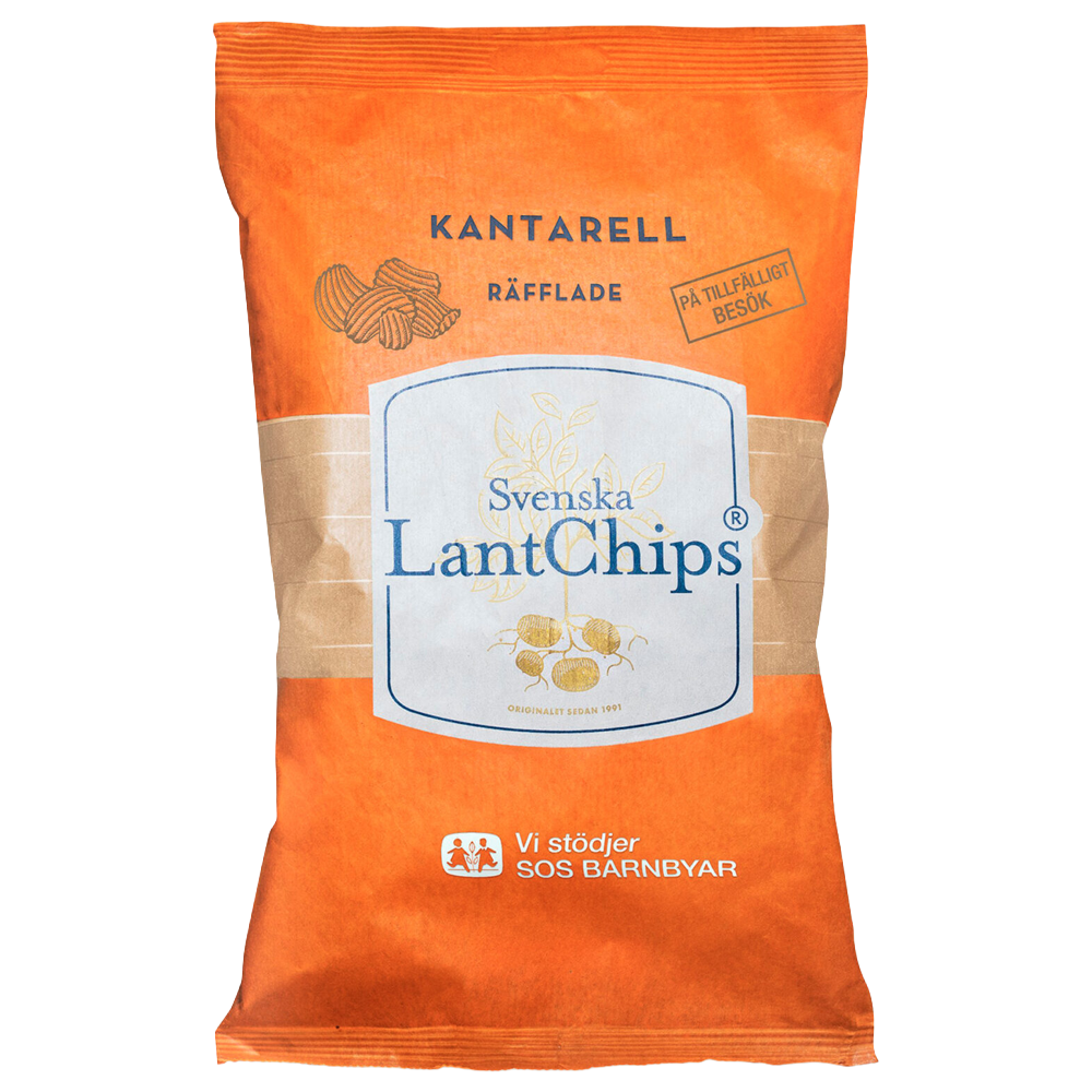 Lantchips Limited Ed Kantarell 200g