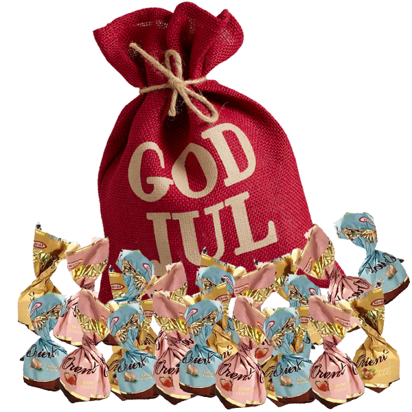 Julsäck Orient Tryffel 850g | Default Start Page - Alla kategorier - Godis - Säsongsvaror - Julgodis - Julsäckar | Gottegrisen