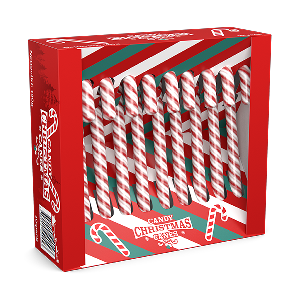 Julkäppar 10-pack 120g | Default Start Page - Alla kategorier - Godis - Säsongsvaror - Julgodis | Gottegrisen
