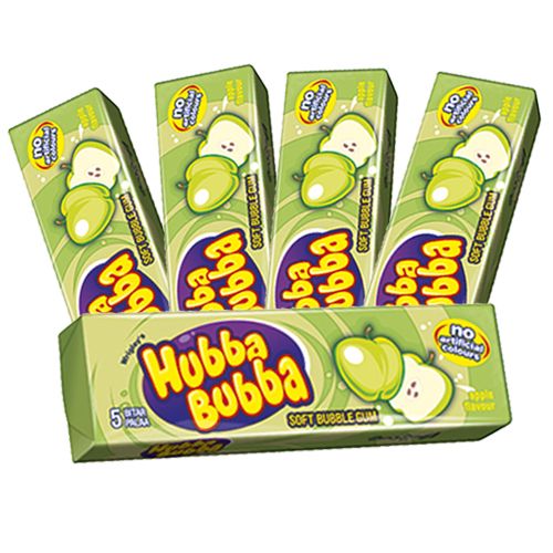 HUBBA BUBBA ÄPPLE – 5 st | Default Start Page - Alla kategorier - Godis - Klubbor & Tuggummi | Gottegrisen
