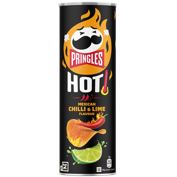 Pringles Hot Mexican Chili & Lime 160 g | Default Start Page - Alla kategorier - Nyheter - Nyheter 2024 - Snacks - Nyheter 2024 | Gottegrisen