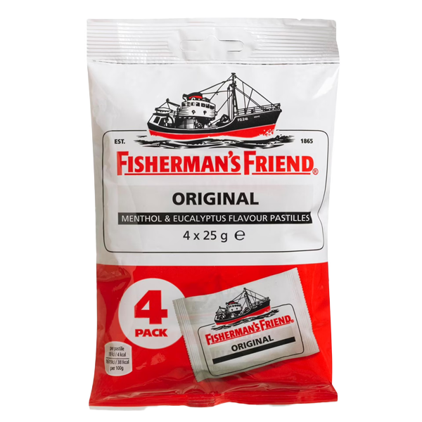Fisherman Friends Original 4-pack | Default Start Page - Alla kategorier - Godis - Påsar & Stycksaker - Godispåsar | Gottegrisen
