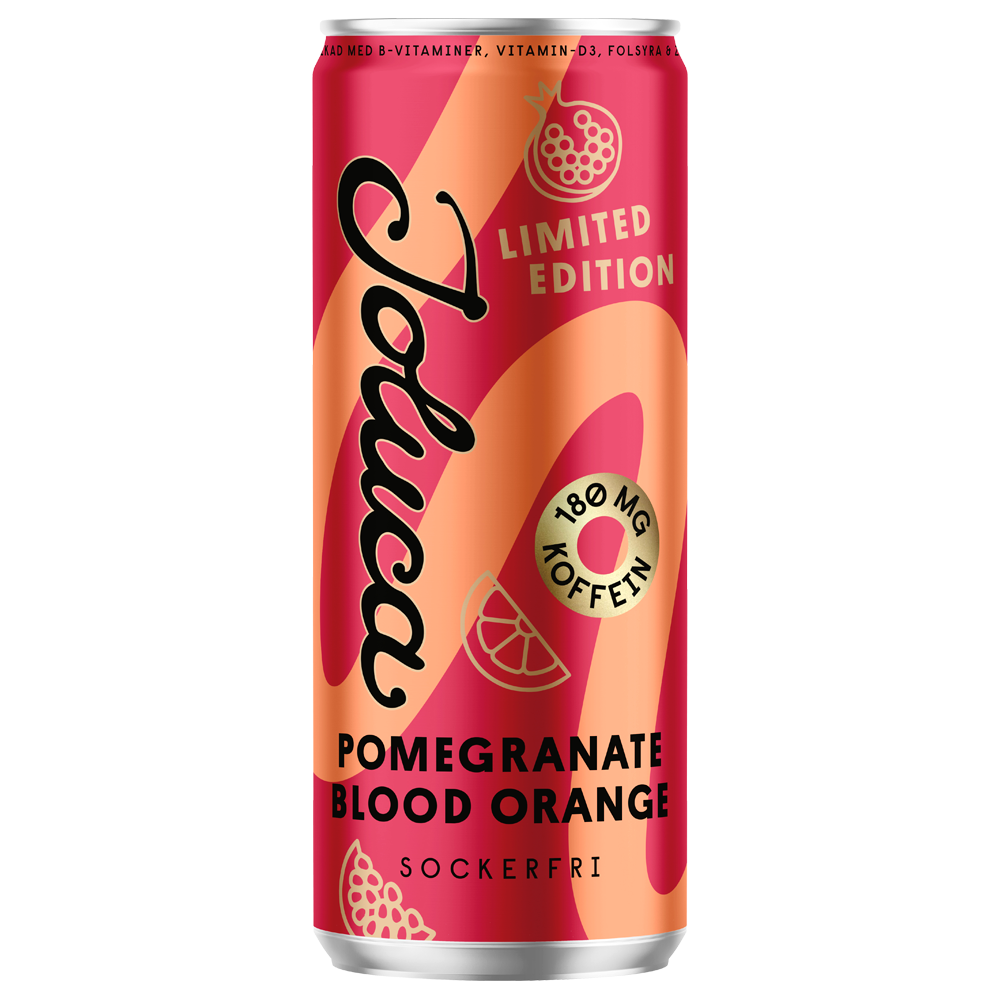 Joluca Pomegranate Blood Orange 33cl | Default Start Page - Alla kategorier - Nyheter - Nyheter 2025 - Dryck - Nyheter 2025 | Gottegrisen