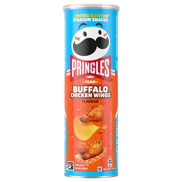Pringles Buffalo Wings 165 g | Default Start Page - Alla kategorier - Nyheter - Nyheter 2026 - Snacks - Nyheter 2026 | Gottegrisen
